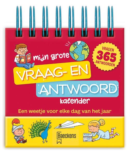 Baeckens Books NV Mijn grote vraag- en antwoord kalender