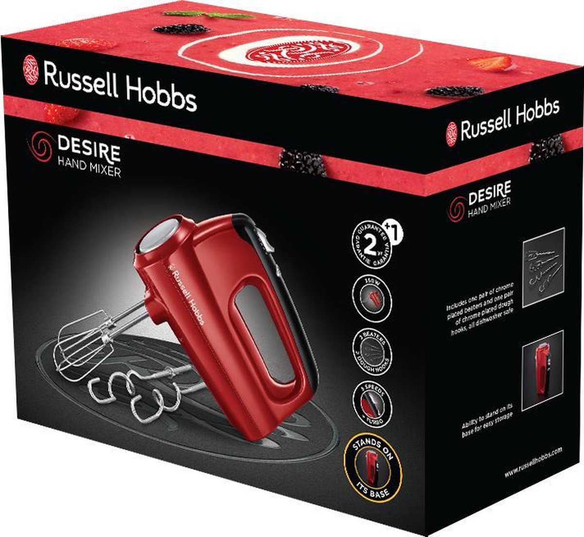Russell Hobbs Handmixer Desire 24670-56 - Rood