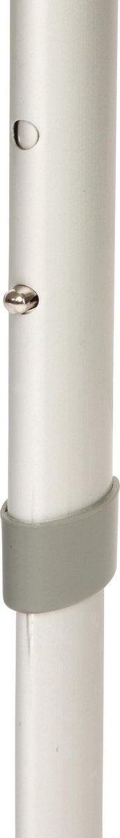 Bo-Camp - Tafel - Ovaal - Koffermodel - 150x80 Cm - Grijs