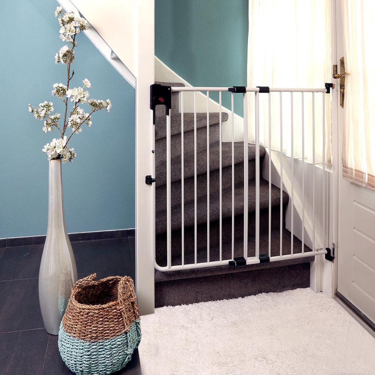 A3 Baby & Kids Safetydoor Traphek - - Wit