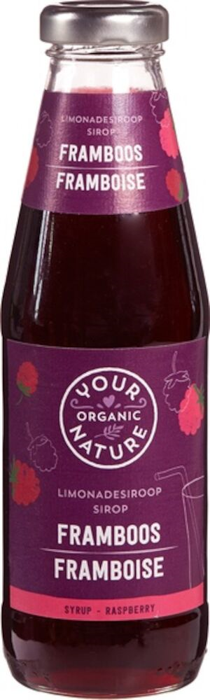 Your Organic Nature Framboos Siroop Bio