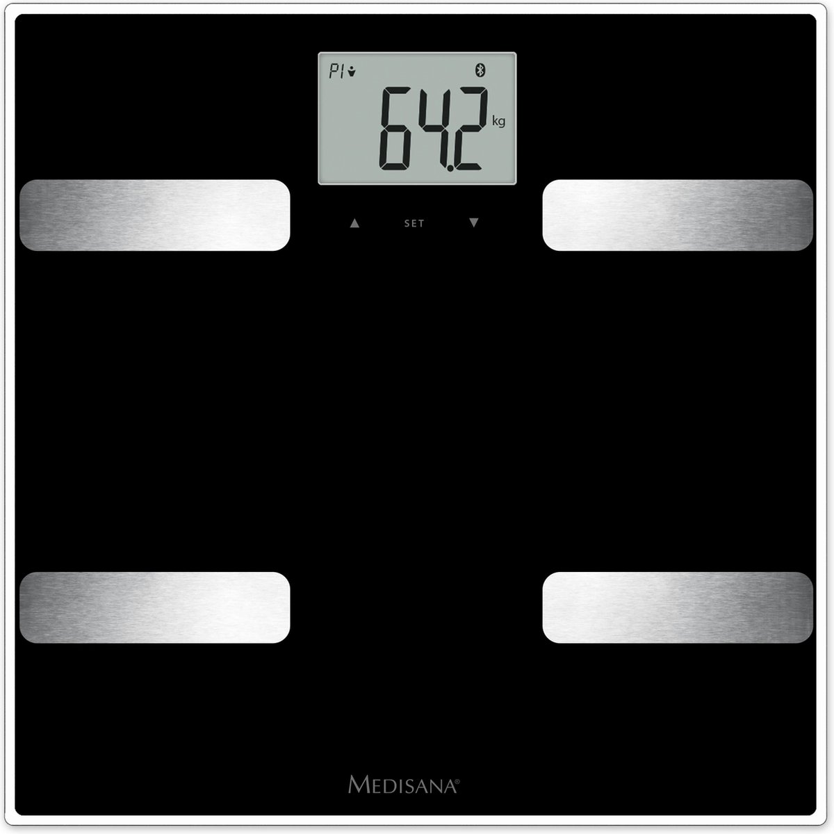 Medisana Bs A41 Lichaamsanalyse Weegschaal Met Bluetooth - Zwart