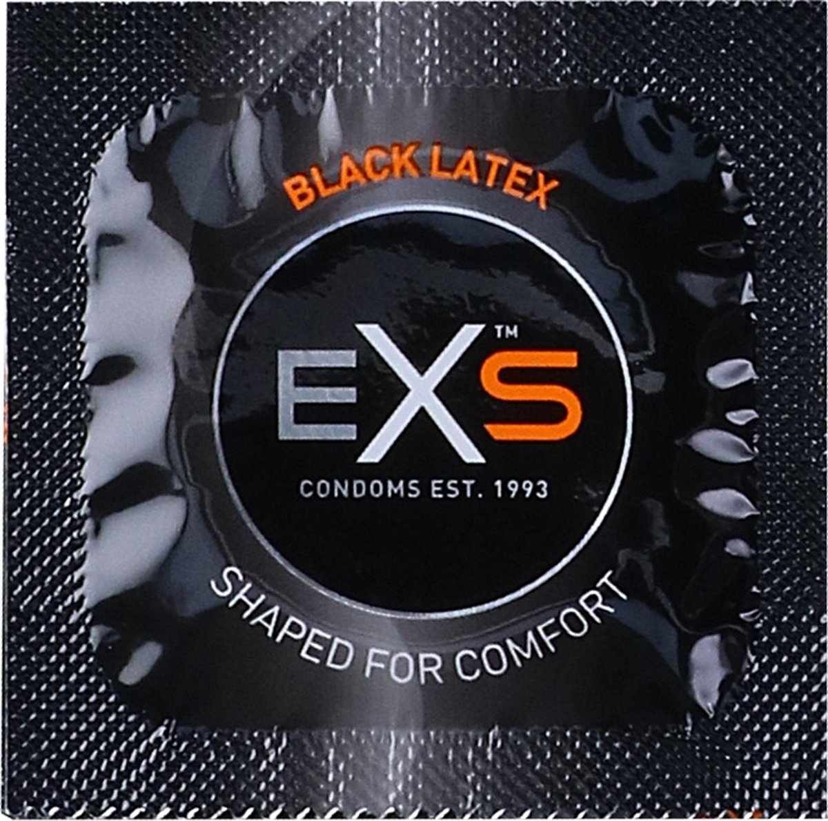 Healthcare EXS Condoms EXS Black Latex condooms 12 pc