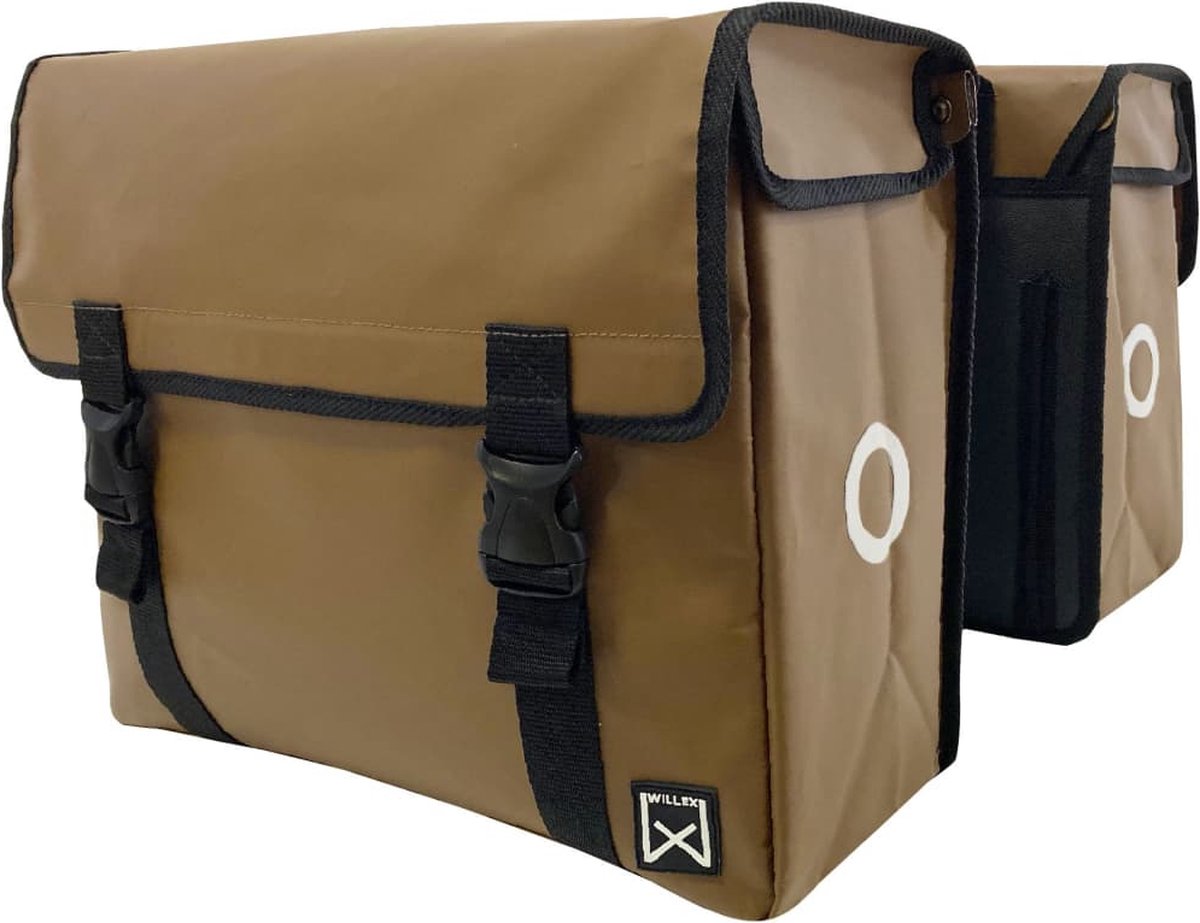 Willex Dubbele Bisonyl Tas 30L 30 liter - Bruin