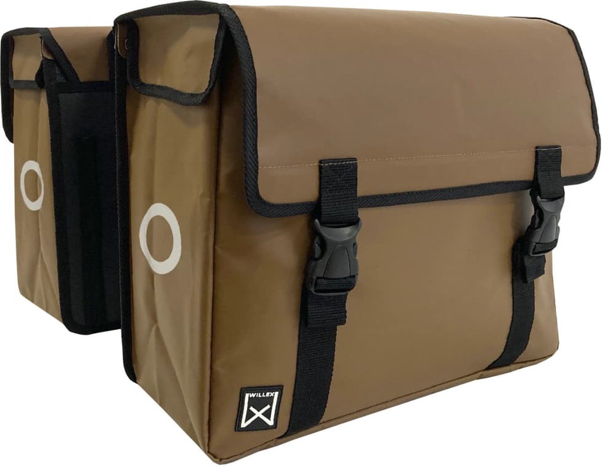 Willex Dubbele Bisonyl Tas 30L 30 liter - Bruin