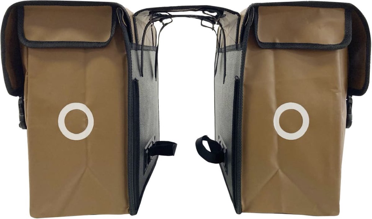 Willex Dubbele Bisonyl Tas 30L 30 liter - Bruin