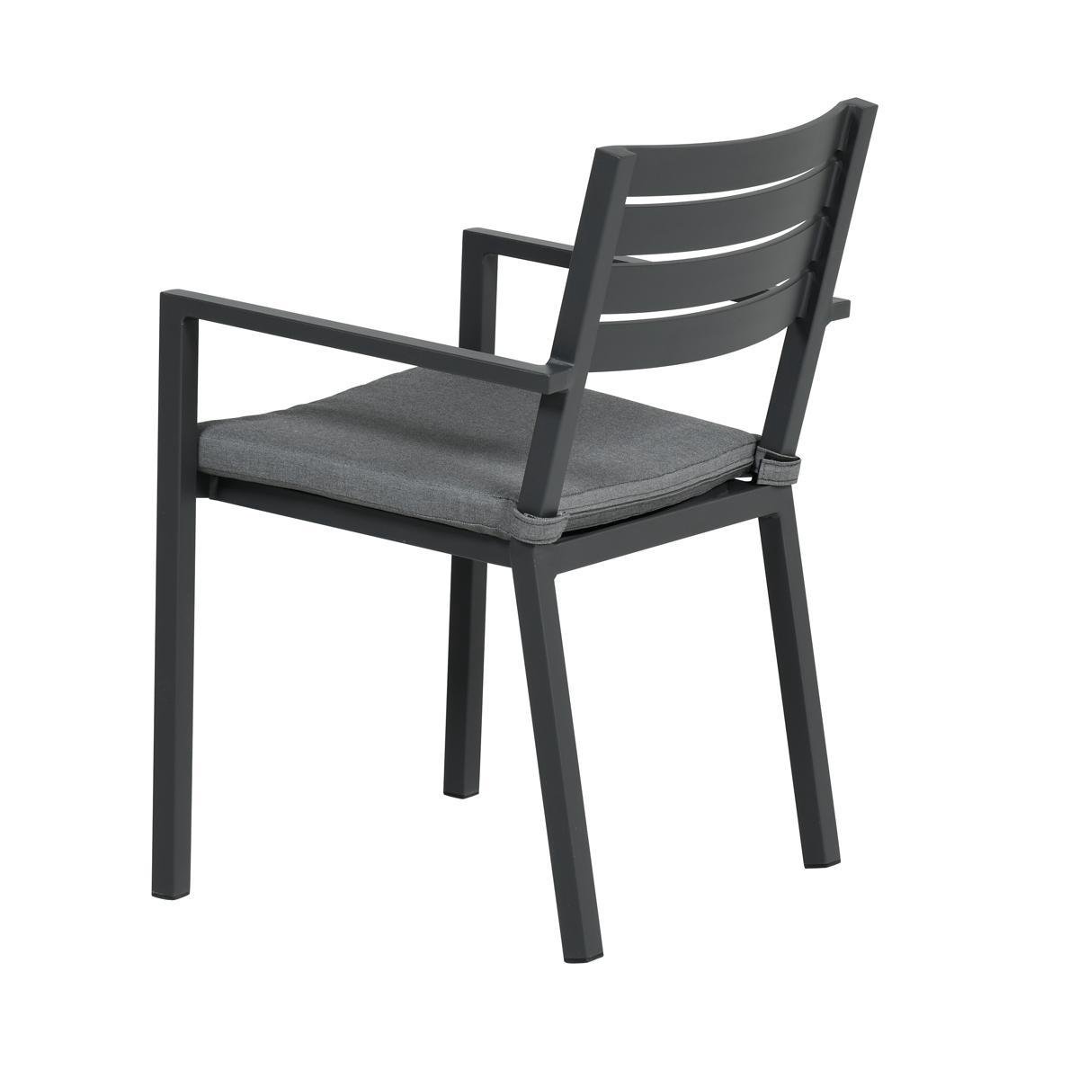 Garden Impressions Oklahoma dining fauteuil - Grijs