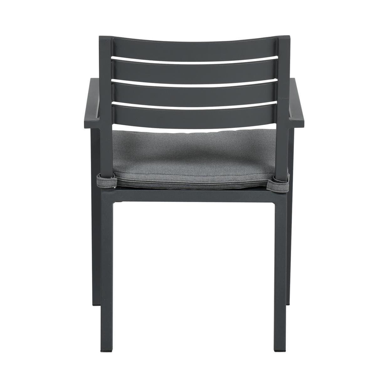 Garden Impressions Oklahoma dining fauteuil - Grijs