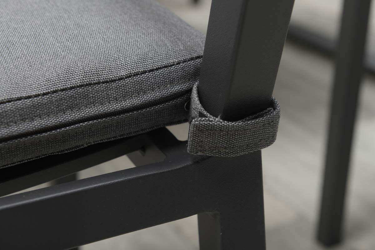 Garden Impressions Oklahoma dining fauteuil - Grijs