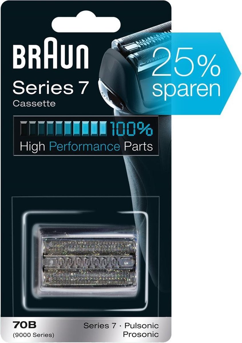 Braun 70B Kombi Scheerblad - 9000 Series 7/9000