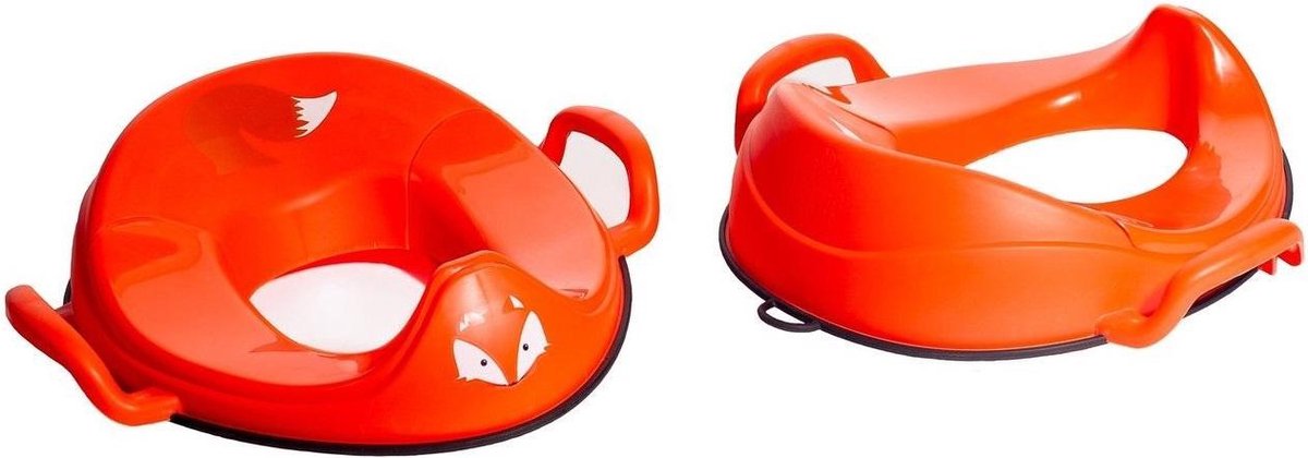 Jippies Jippie's Plaspotje Vos 23 X 15 Cm/wit - Oranje