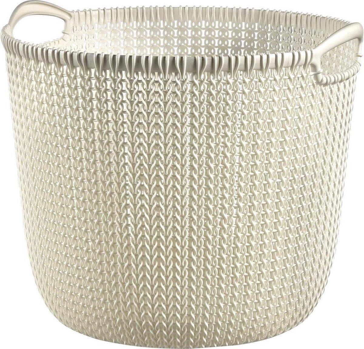 Curver Curver Knit Mand - 30 Liter - Oasis White - Wit