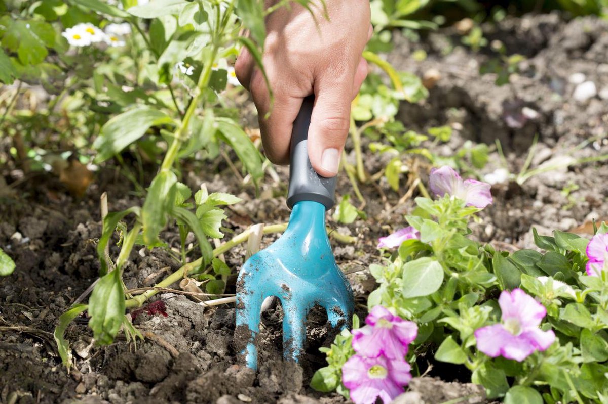 GARDENA City Gardening Classic Bloemenvorkje - Zwart