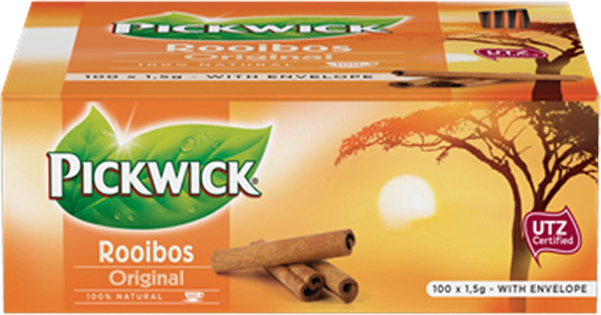 Pickwick - Rooibos Original - 100 zakjes