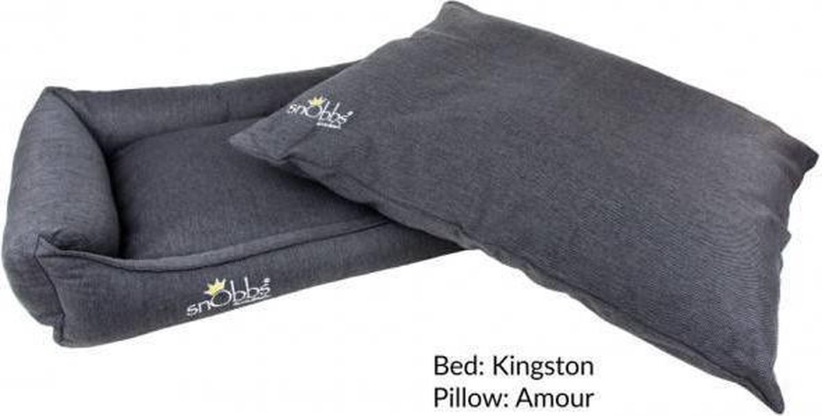 snObbs Hondenkussen Amour Graphite