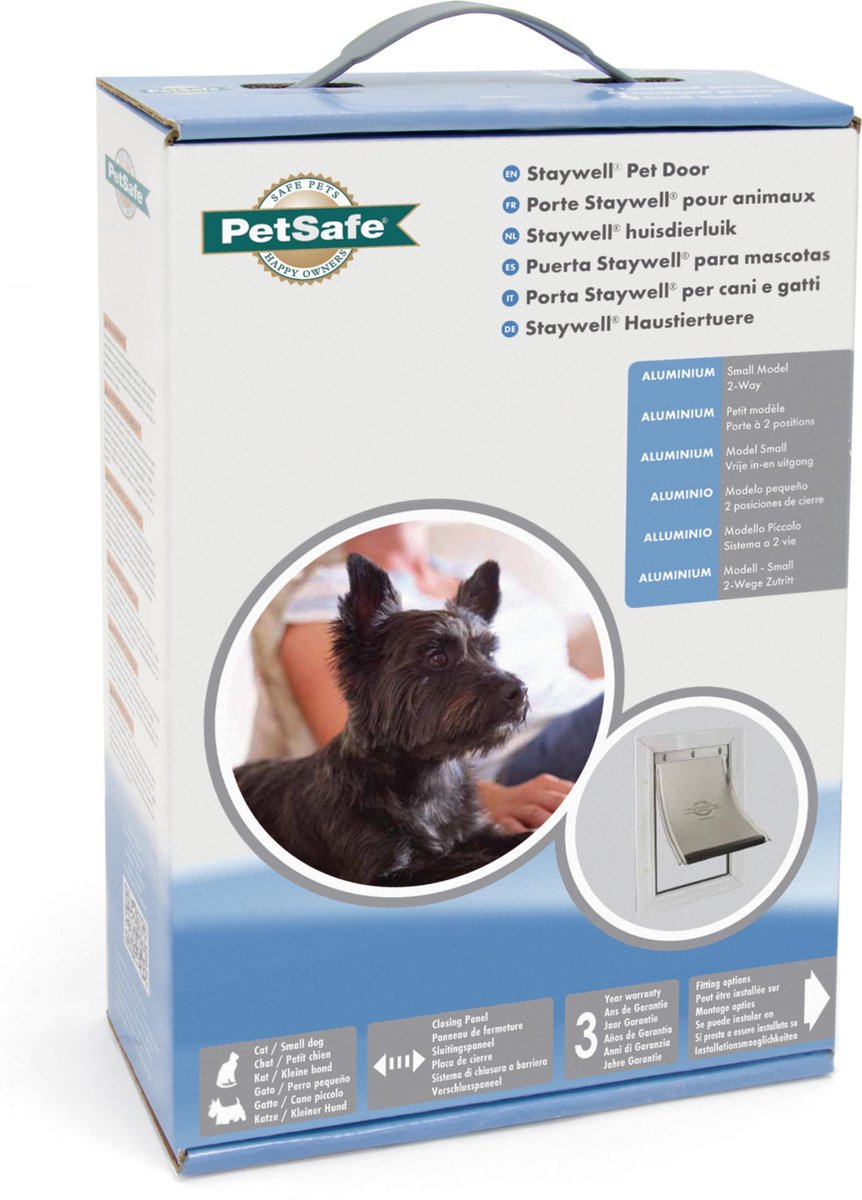 Petsafe Staywell kattenluik Aluminium