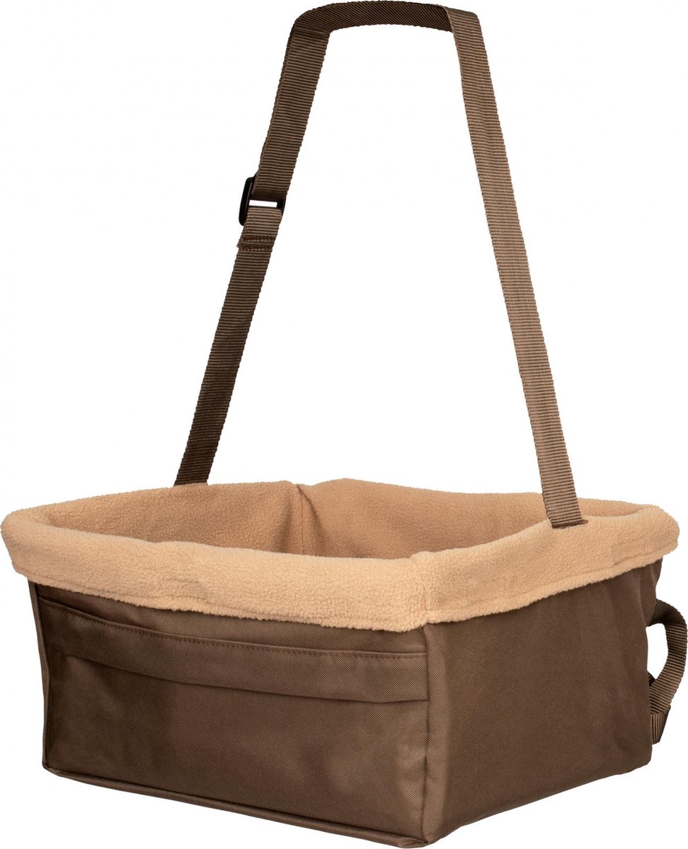 Happy Ride Honden Autostoel Booster Seat - Bruin