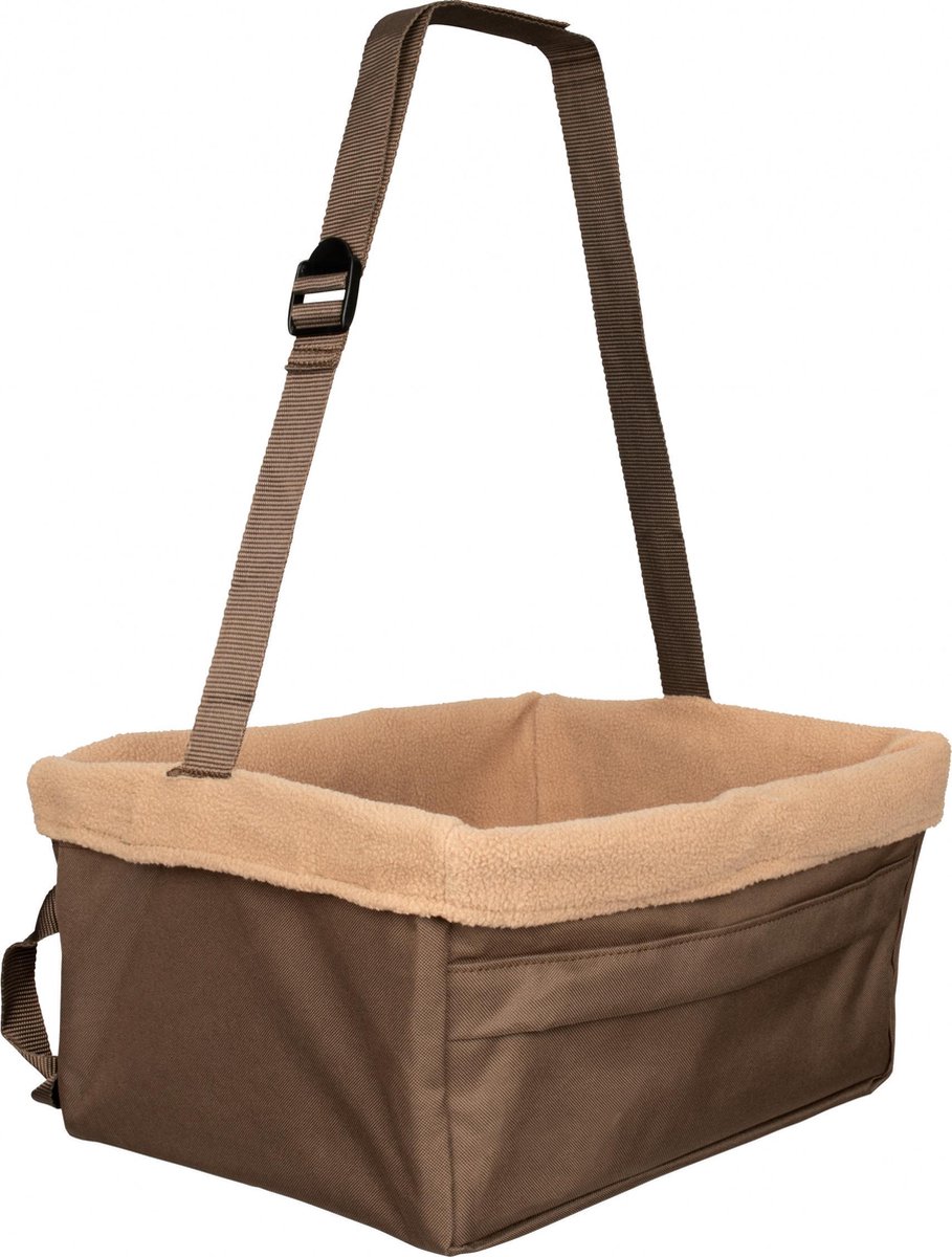 Happy Ride Honden Autostoel Booster Seat - Bruin