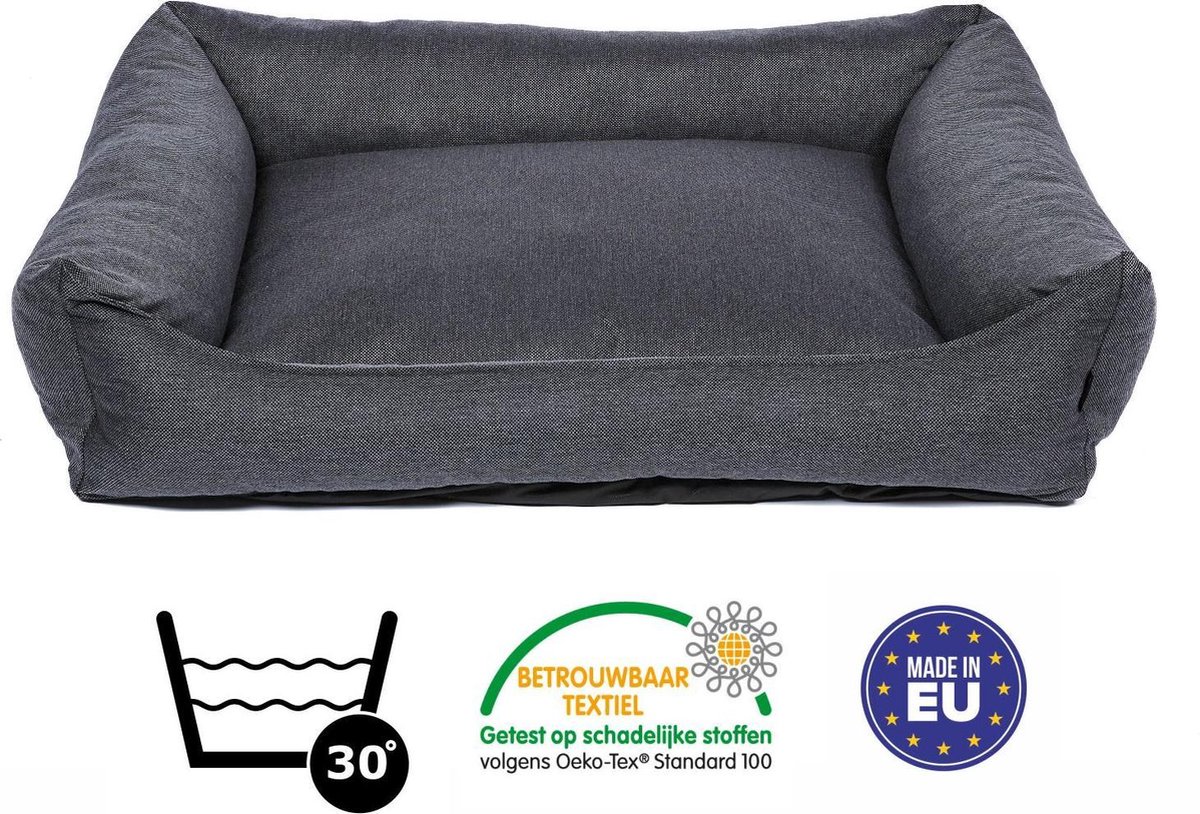 snObbs Hondenmand Kingston Graphite