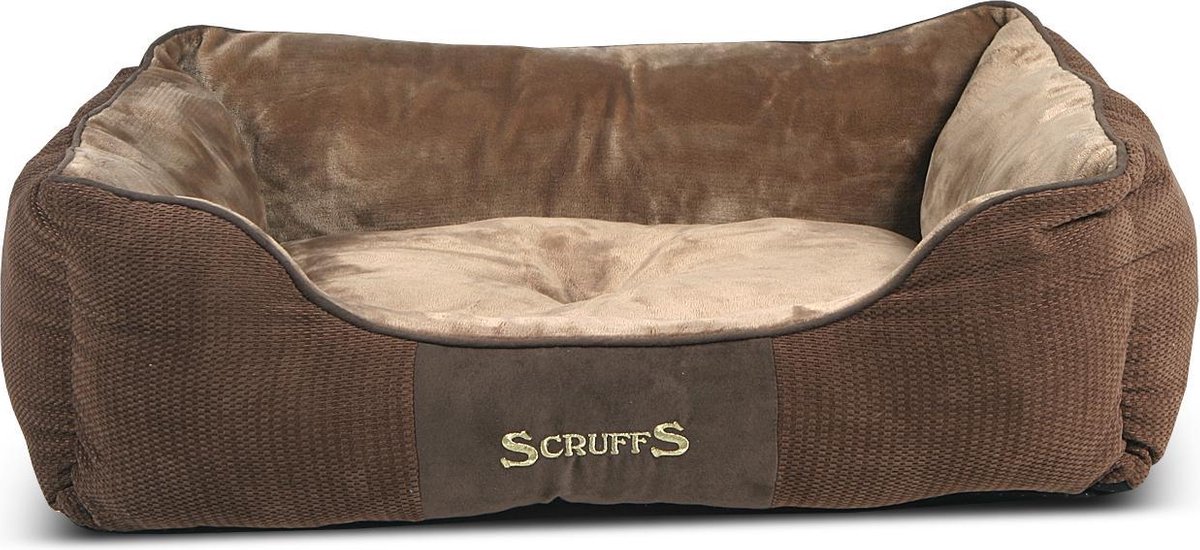 Scruffs & Tramps Hondenmand Chester Chocolate - Bruin