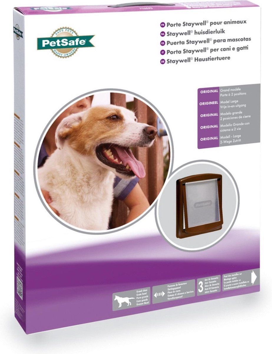 Petsafe Staywell Hondenluik Original - Bruin