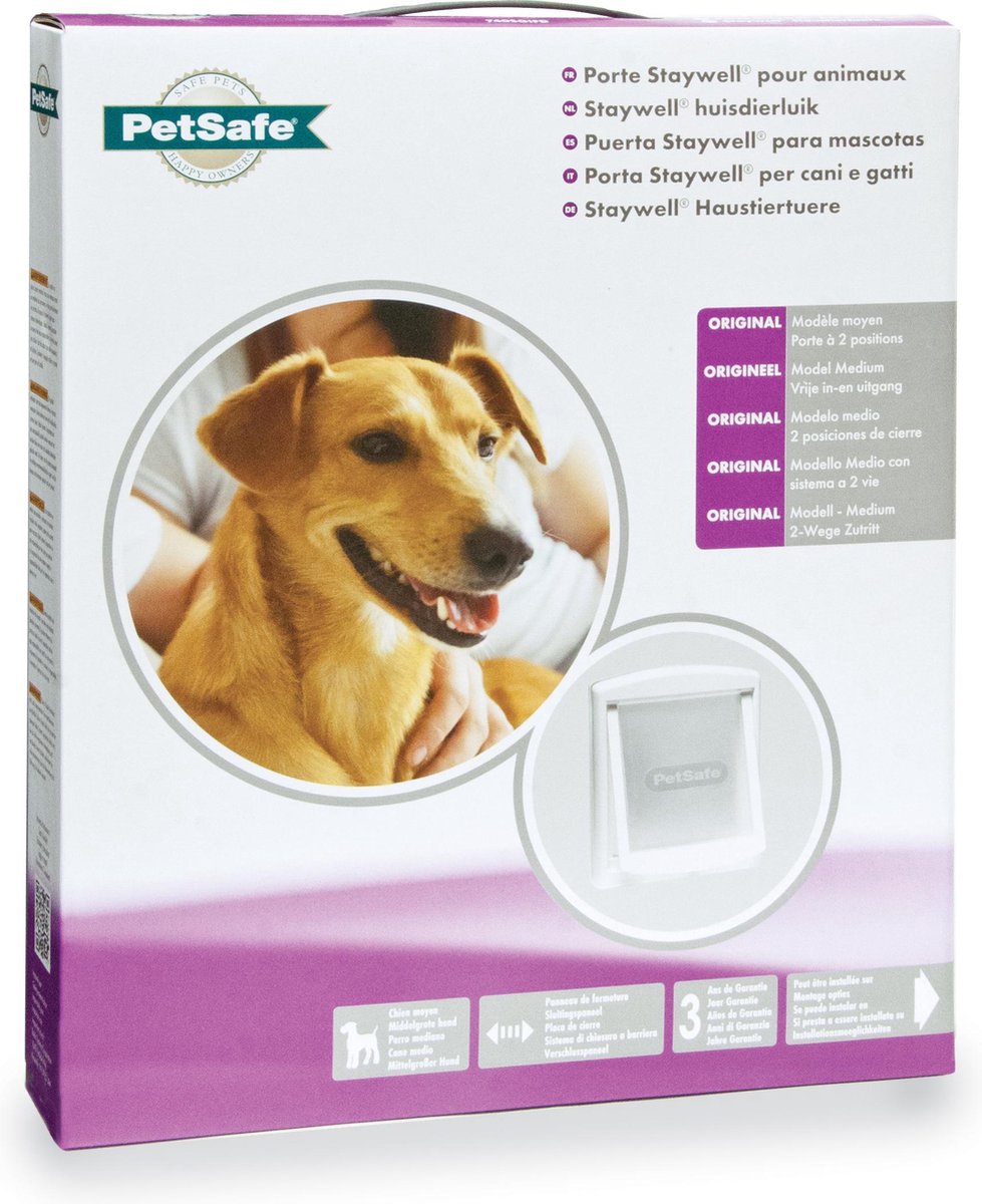 Petsafe Staywell Hondenluik Original - Wit