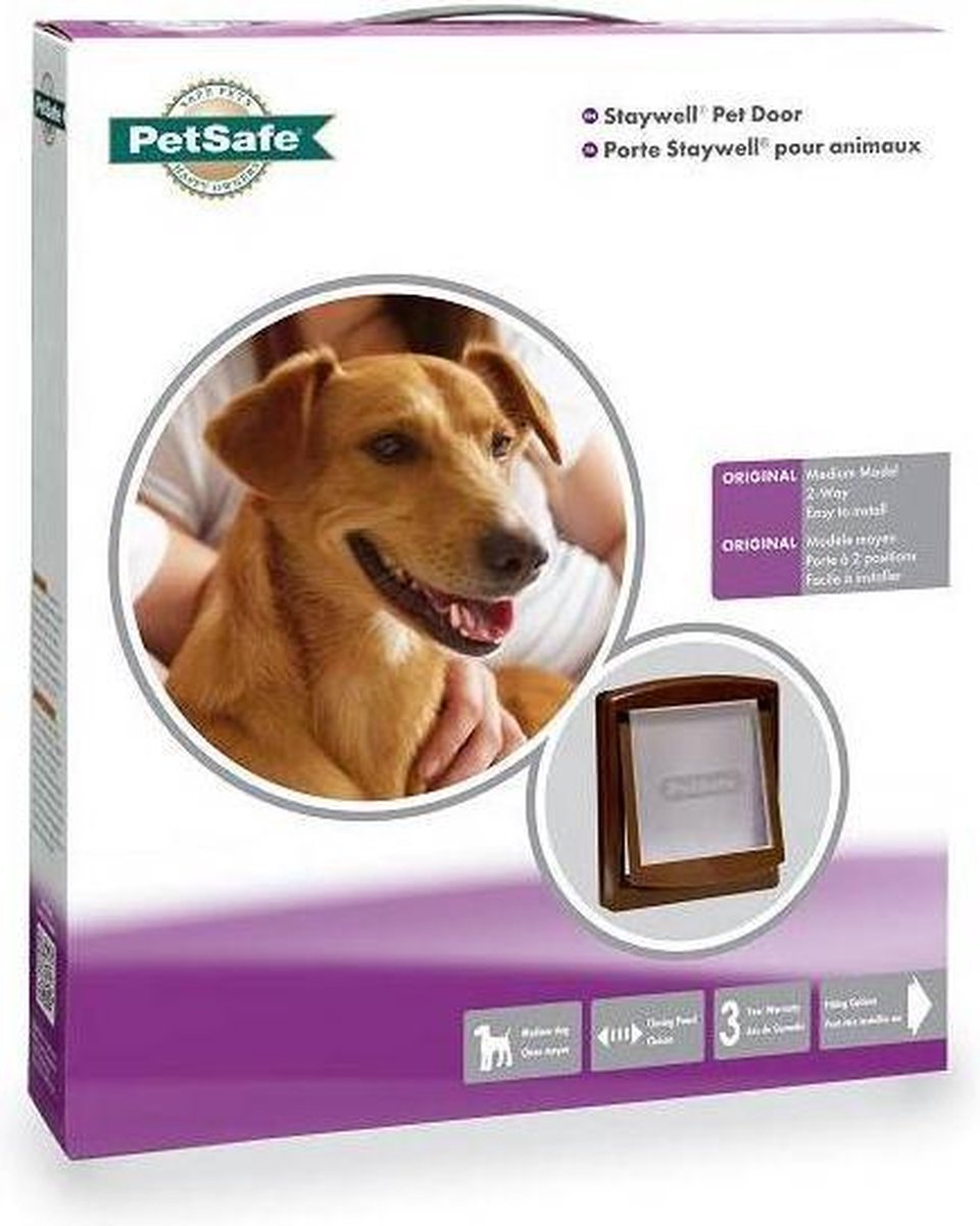 Petsafe Staywell Hondenluik Original - Bruin