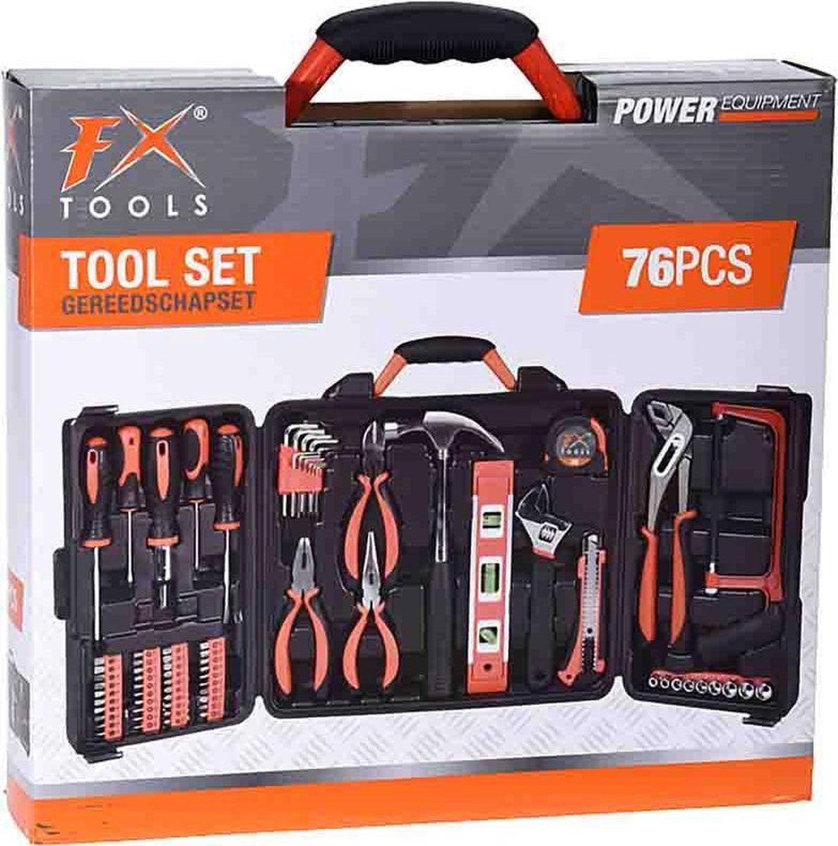 Huismerk Luxe Gereedschapsset - 76 delig