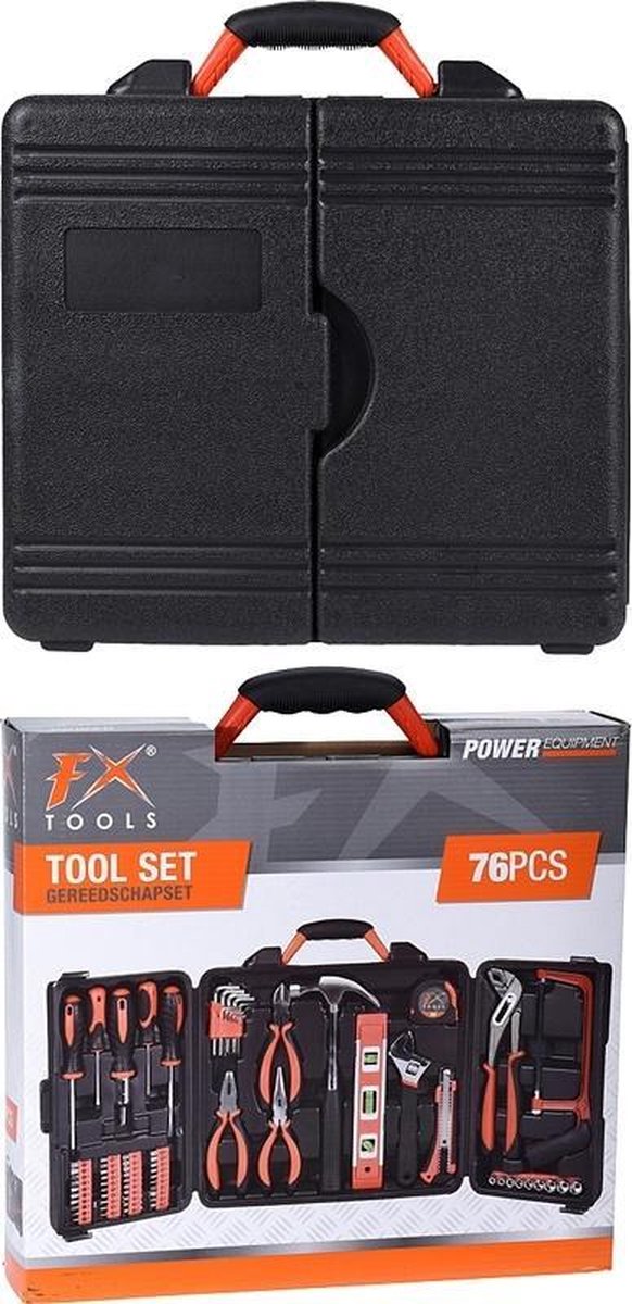 Huismerk Luxe Gereedschapsset - 76 delig