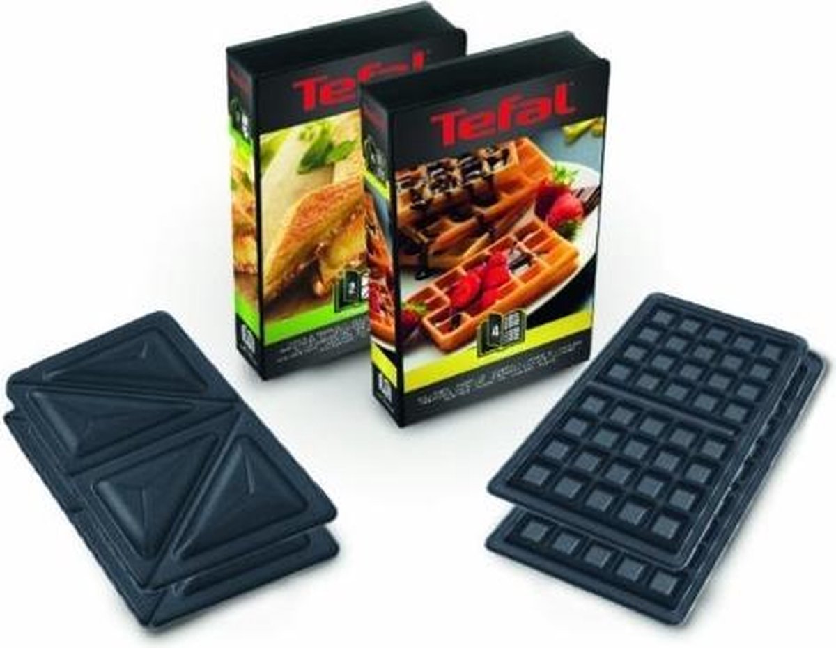 Tefal Electrical Cooking Wafflemakers SW852D - Zwart