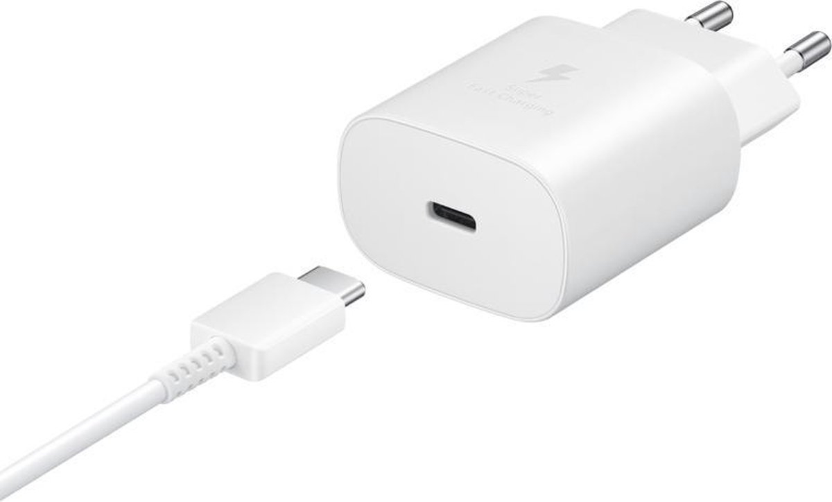Samsung 25W Fast Charger USB-C - Wit