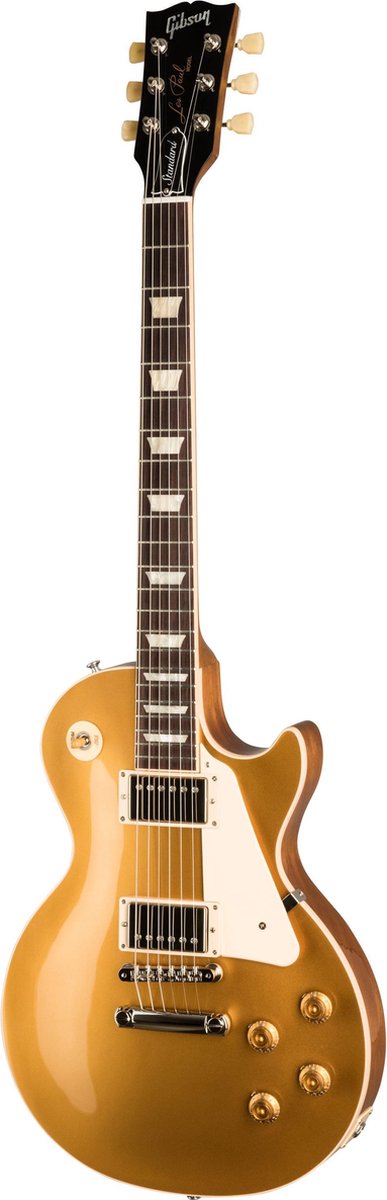 Gibson Original Collection Les Paul Standard 50s Goldtop elektrische gitaar met koffer