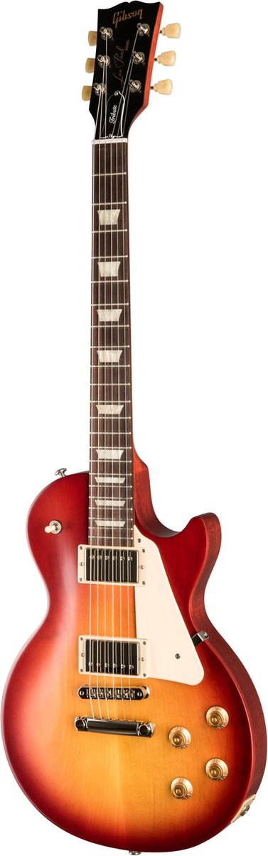 Gibson Modern Collection Les Paul Tribute Satin Cherry Sunburst elektrische gitaar met soft shell case