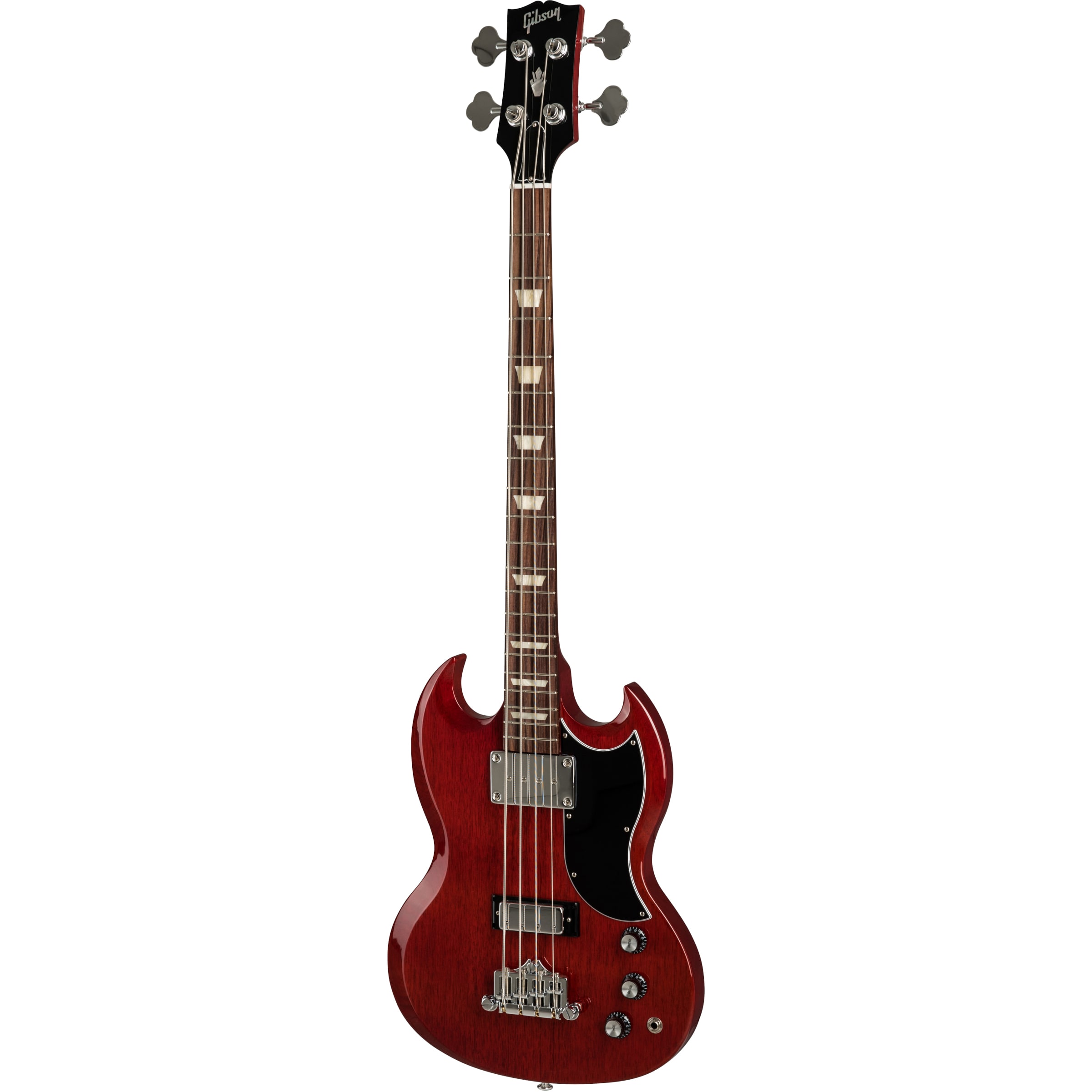 Gibson Original Collection SG Standard Bass Heritage Cherry elektrische basgitaar met koffer