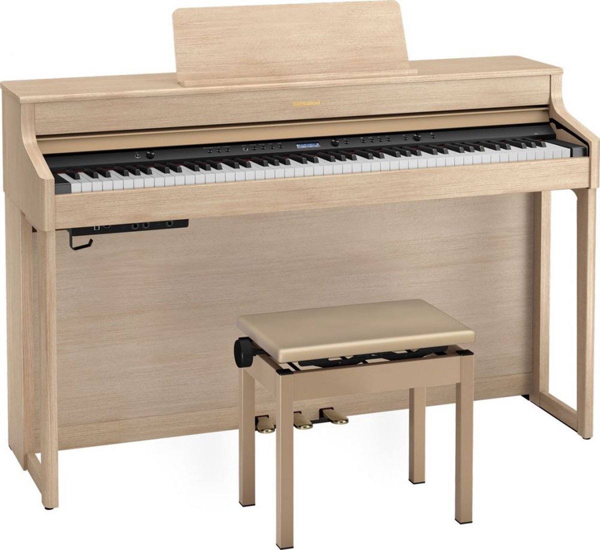 Roland HP702 digitale piano Light Oak