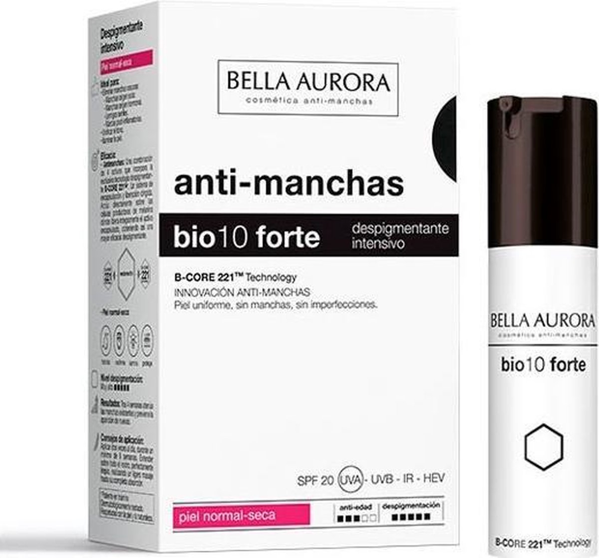 Bella Aurora BIO10 Forte Normale en Droge Huid Serum 30ml