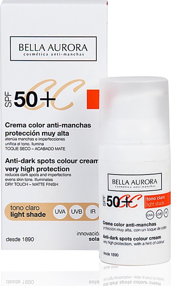 Bella Aurora Licht Gezichtscrème CC Cream 30ml