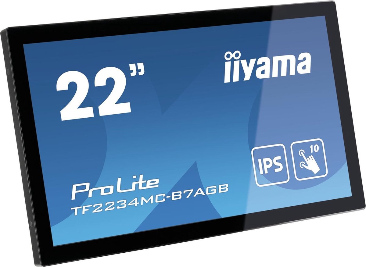 iiyama ProLite TF2234MC-B7AGB touch screen-monitor 54,6 cm (21.5 ) 1920 x 1080 Pixels Multi-touch Mu