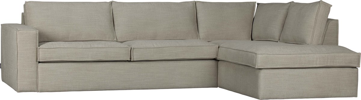 Woood Freddie Hoekbank - Naturel - Beige
