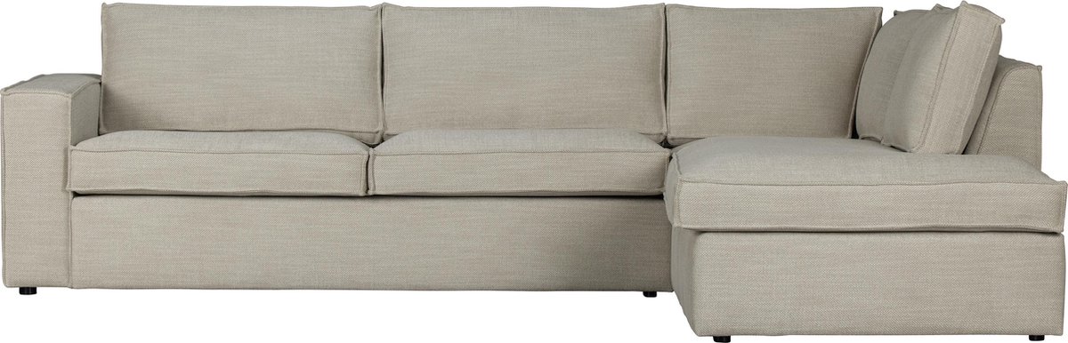 Woood Freddie Hoekbank - Naturel - Beige
