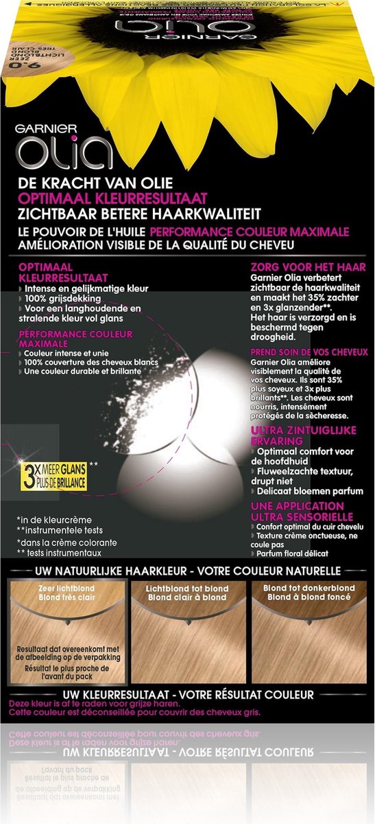 Garnier Olia 9.0 Zeer Licht Blond