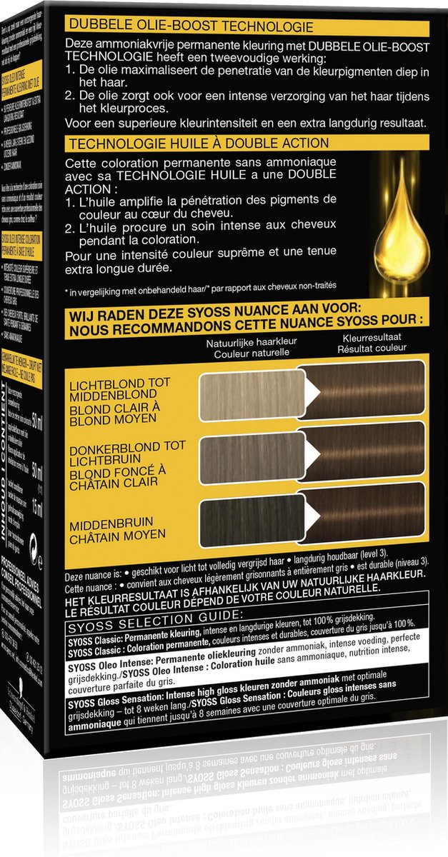 Syoss Oleo Intense 5-86 Lichtbruin