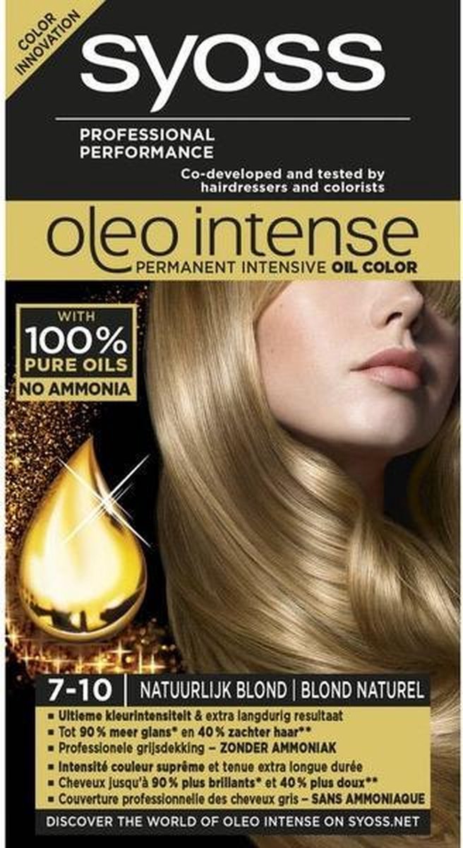 Syoss Oleo Intense 7-10 Natuurlijk Blond