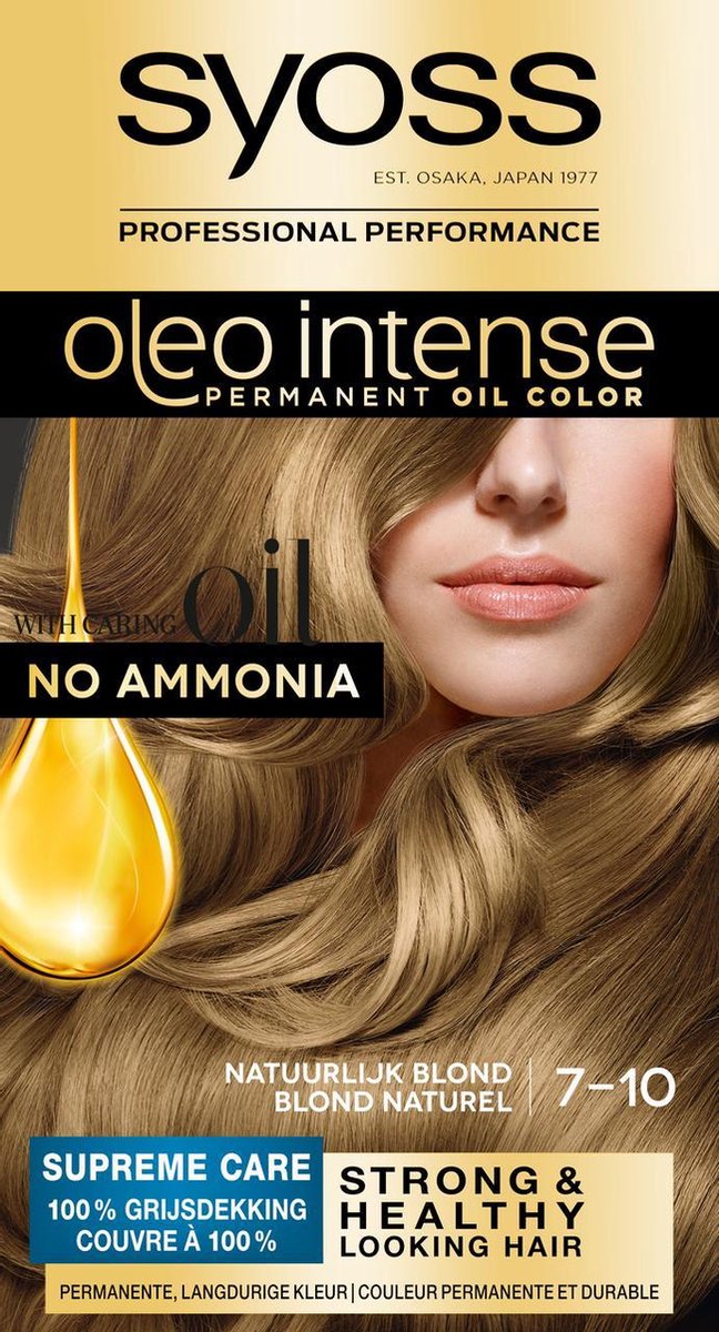 Syoss Oleo Intense 7-10 Natuurlijk Blond