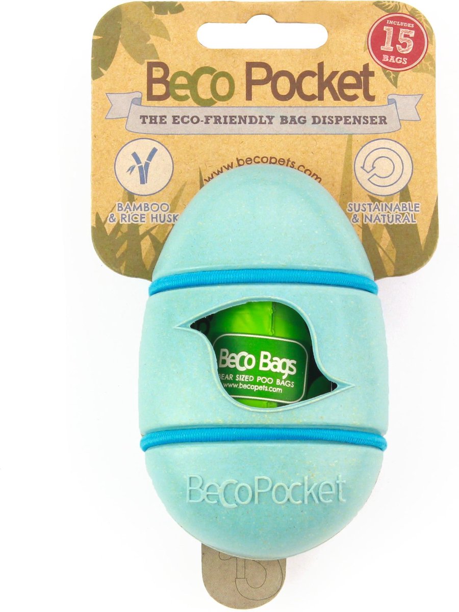 Beco Pets Poepzakhouder Beco Pocket - Blauw