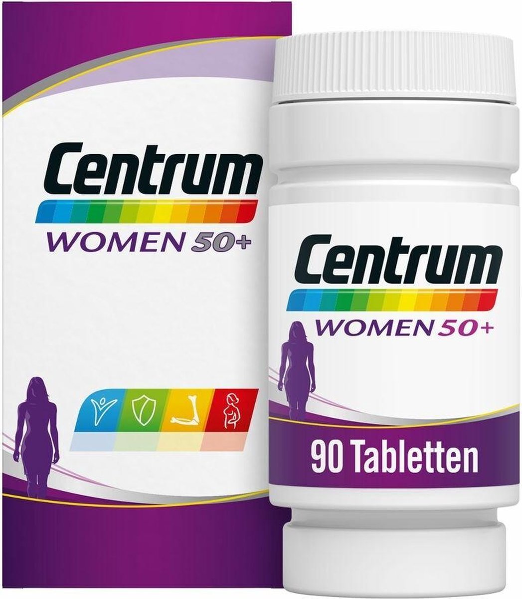 Centrum Women 50+ Multivitaminen Tabletten 90st