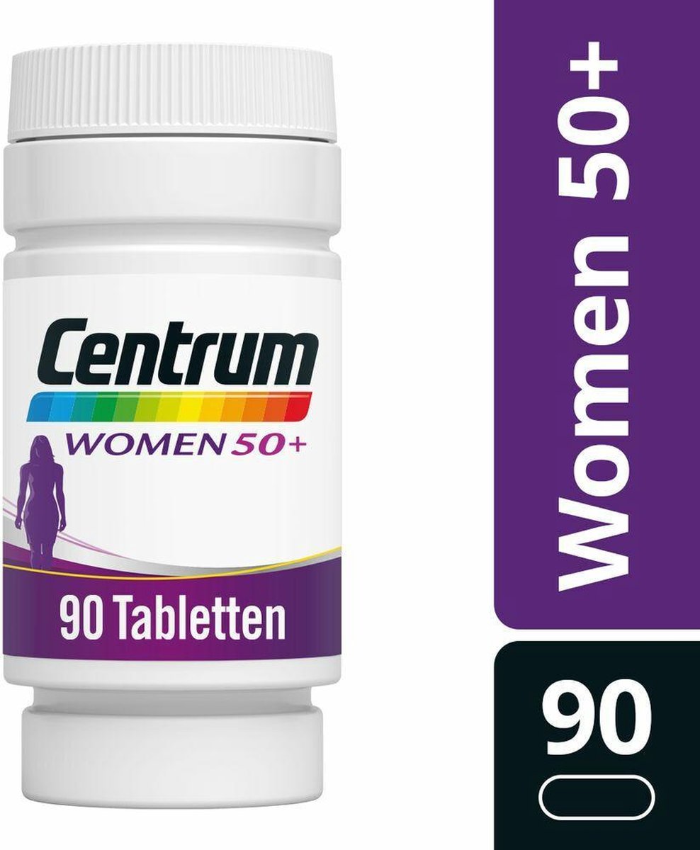 Centrum Women 50+ Multivitaminen Tabletten 90st