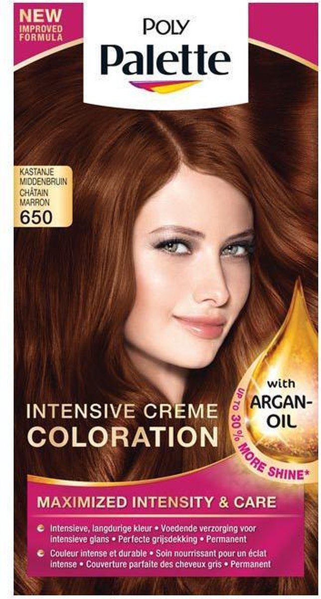 Poly Palette Intensive Crème Color 650 Kastanje Middenbruin