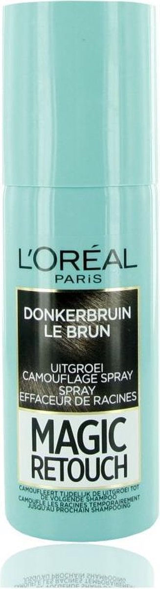 L'Oreal Paris L&apos;Oréal Paris Magic Retouch 2 Donkerbruin - Zwart