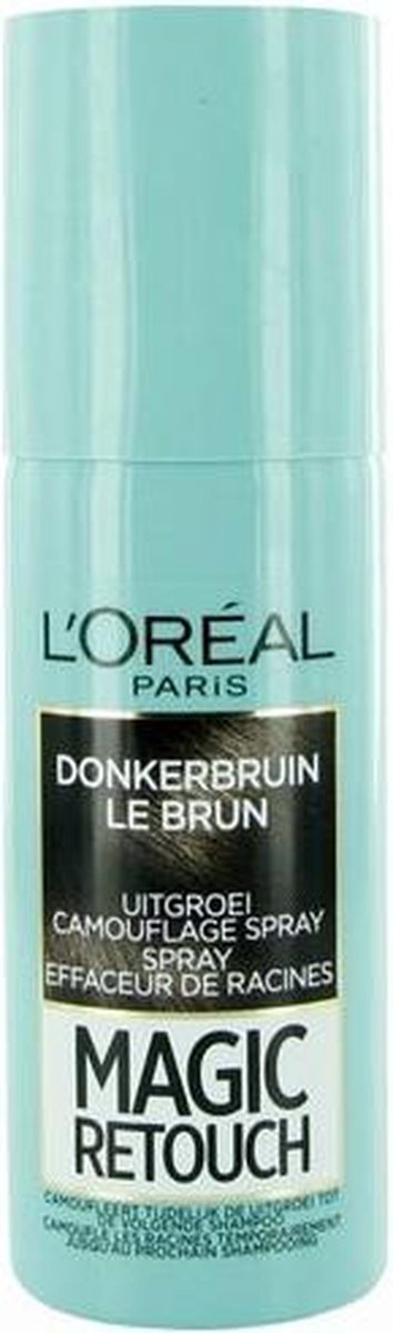 L'Oreal Paris L&apos;Oréal Paris Magic Retouch 2 Donkerbruin - Zwart